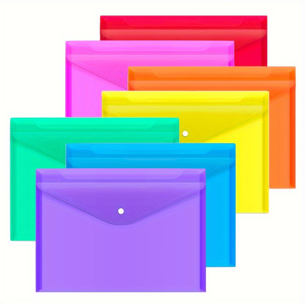 Home Office Organization - Tas File Ukuran A4/Letter dengan Kancing