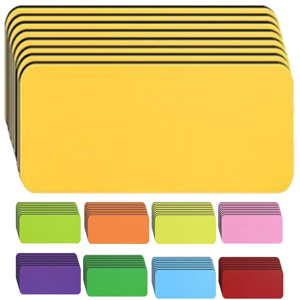 Home Office Organization - 54 Buah Label Nama Magnetik, Dapat