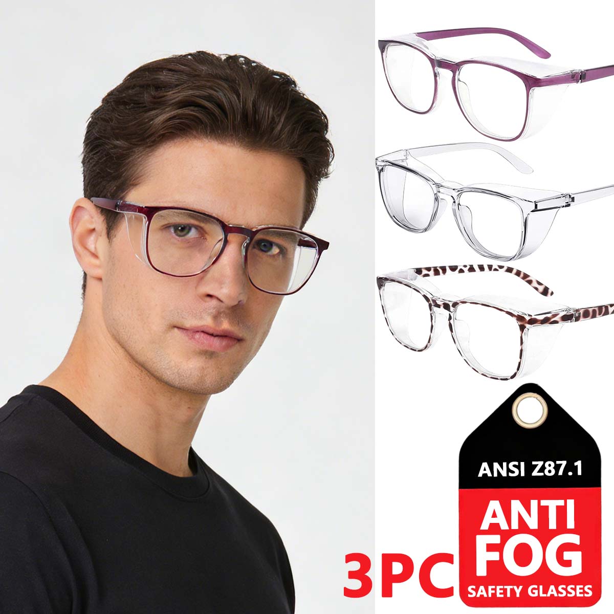 Blue Light Glasses - Kacamata Anti-Kabut Kacamata Pengaman Anti Cahaya