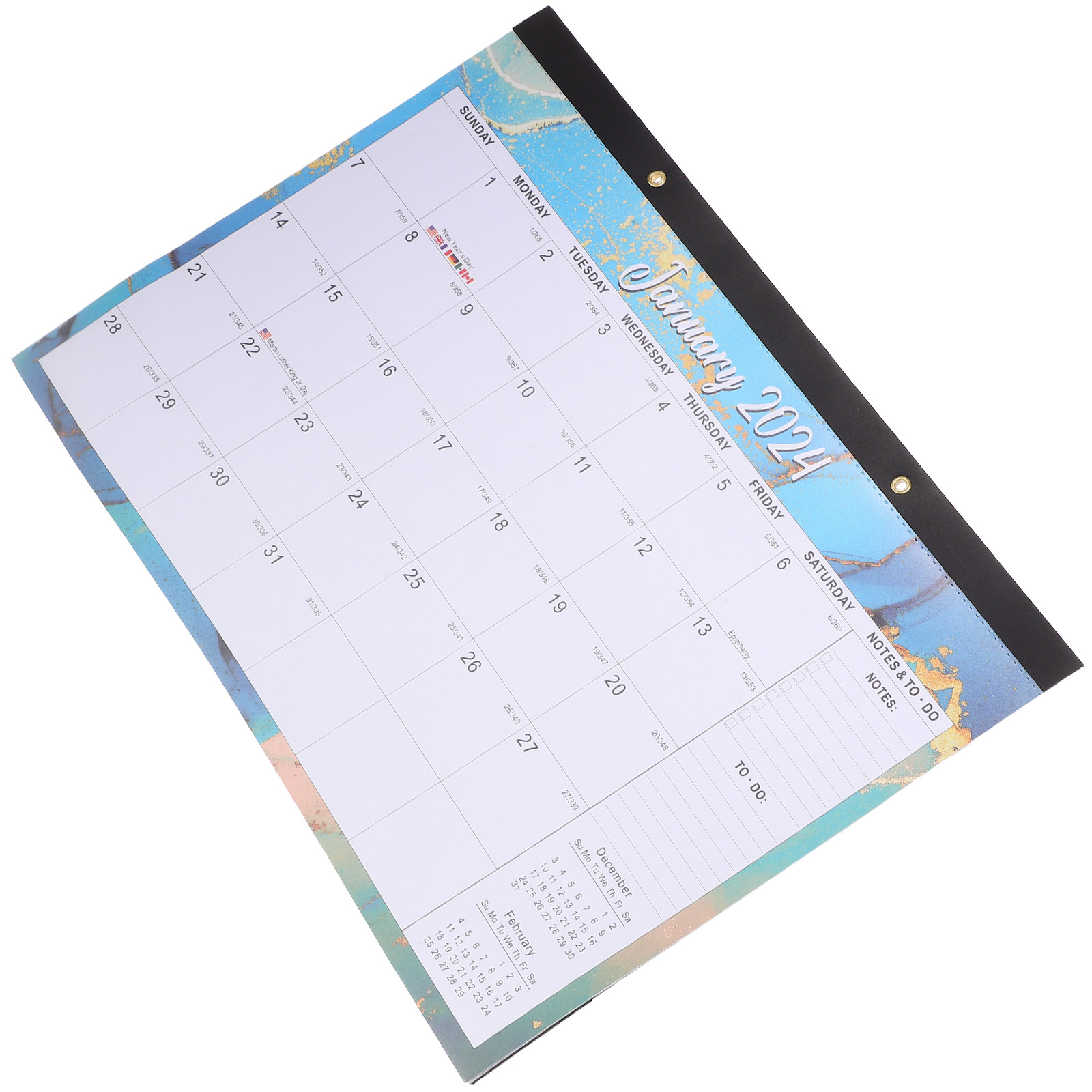 Home Office 2024 - Kalender Dinding Bulanan Bahasa Inggris 2024