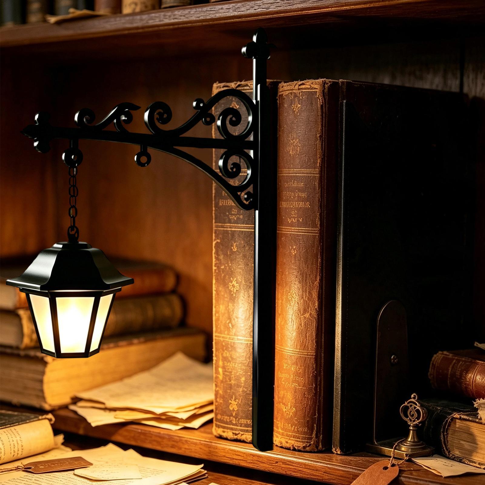Home Office Shed - Lampu Rak Buku, Lampu Lentera Perpustakaan,