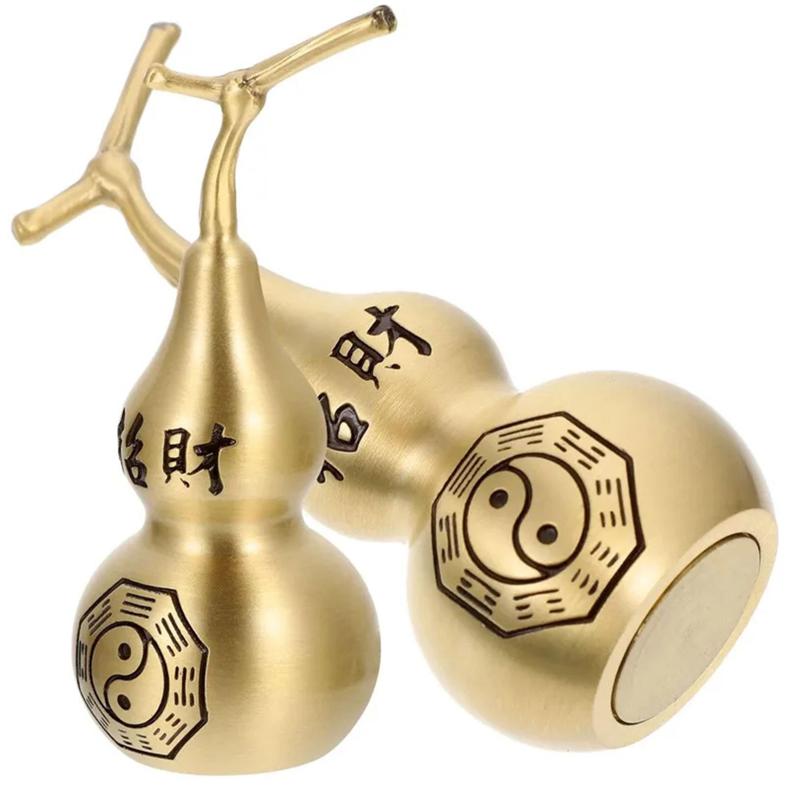 Home Office 2024 - Figurine Labu Feng Shui Mini Hiasan