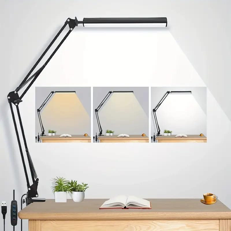 Home Office Desks - Lampu Meja LED untuk Rumah, Membaca,