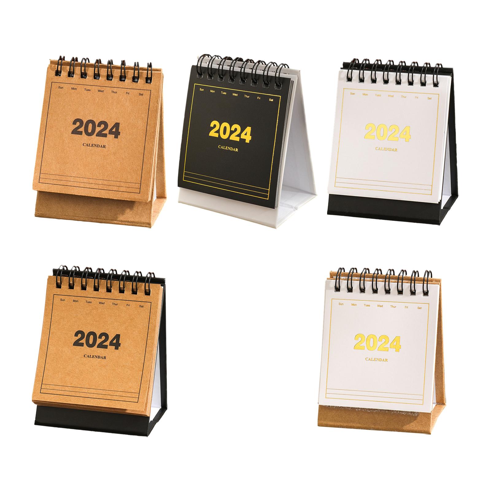 Home Office 2024 - Kalender 2024 Kalender Meja Kecil Portabel