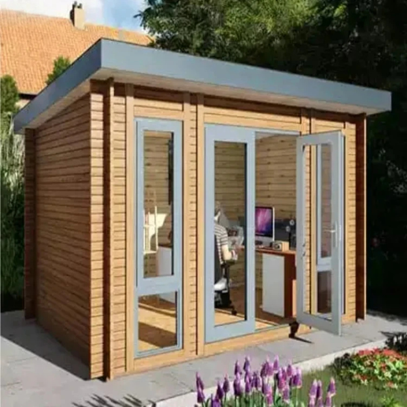 Home Office Shed - Bangunan Prefab Modern dari Kayu, Rumah