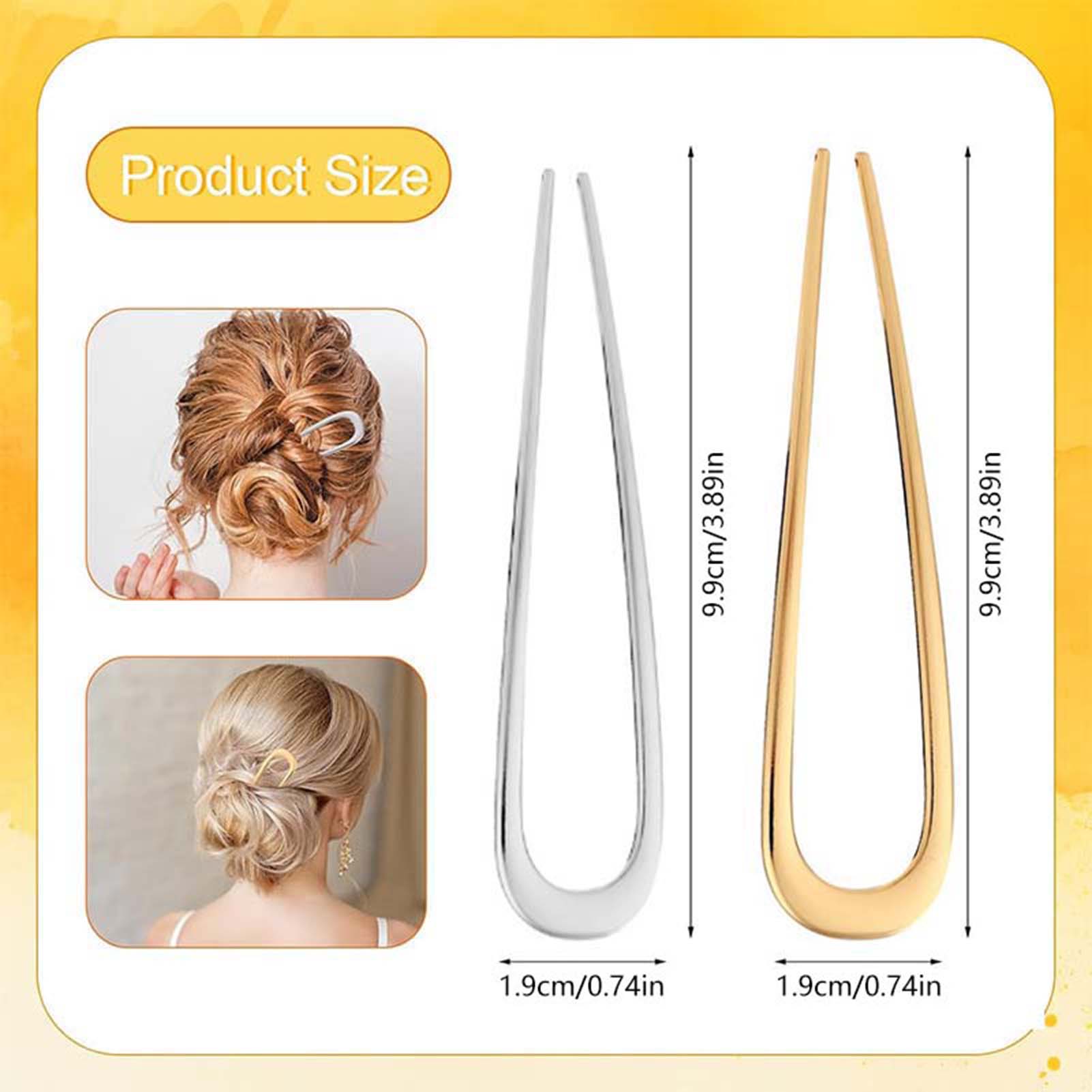 Jepit Rambut Bentuk U Prancis  - Home Office Setup ulasan dan harga
