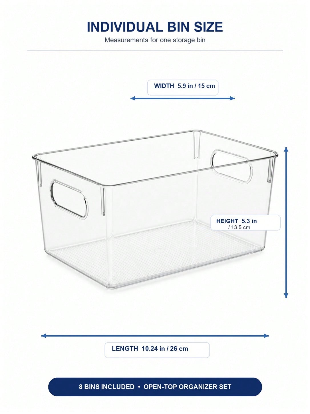 8-Pack Kotak Penyimpanan Trans - Home Office Organization ulasan dan harga