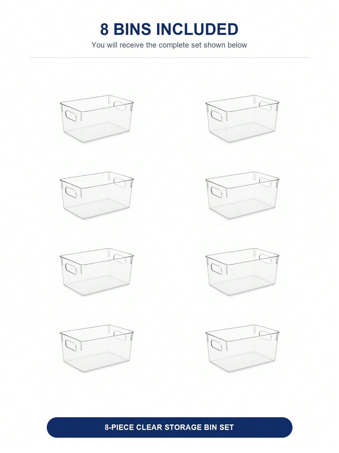 8-Pack Kotak Penyimpanan Trans - Home Office Organization ulasan dan harga