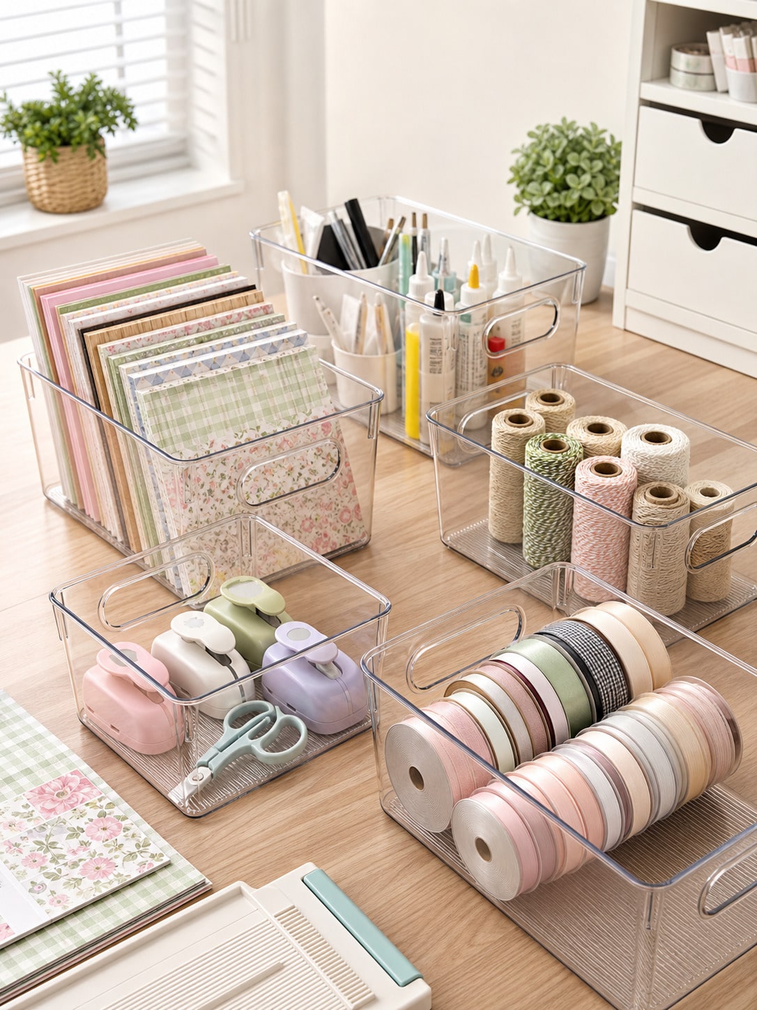 8-Pack Kotak Penyimpanan Trans - Home Office Organization ulasan dan harga