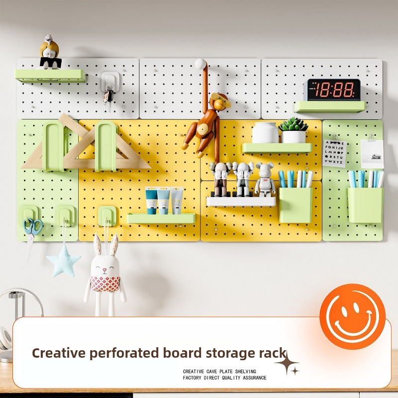 Papan Lubang DIY Pelat Logam R - Home Office Organization ulasan dan harga