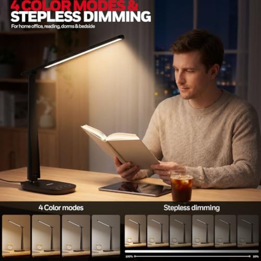 Lampu Meja LED untuk Kantor Ru - Home Office Desks ulasan dan harga