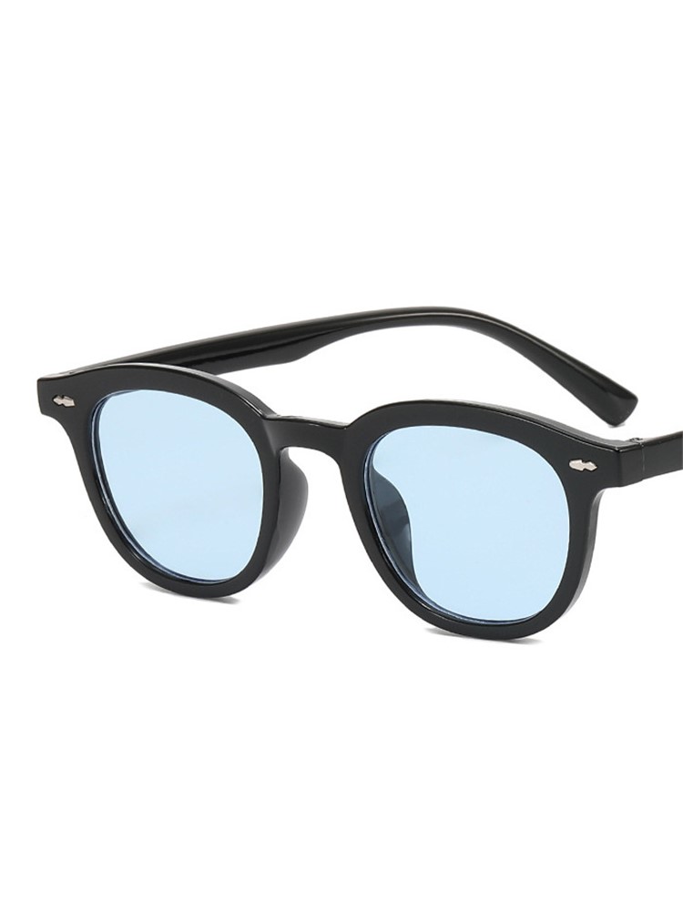 Kacamata Hitam Bulat Kecil Bar - Blue Light Glasses ulasan dan harga