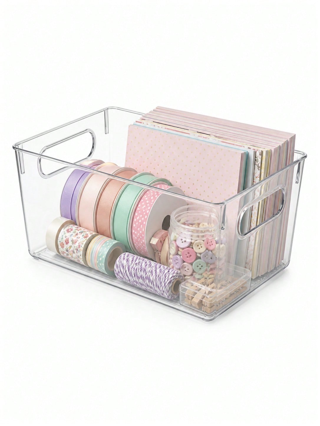 12-Pack Kotak Penyimpanan Tran - Home Office Organization ulasan dan harga