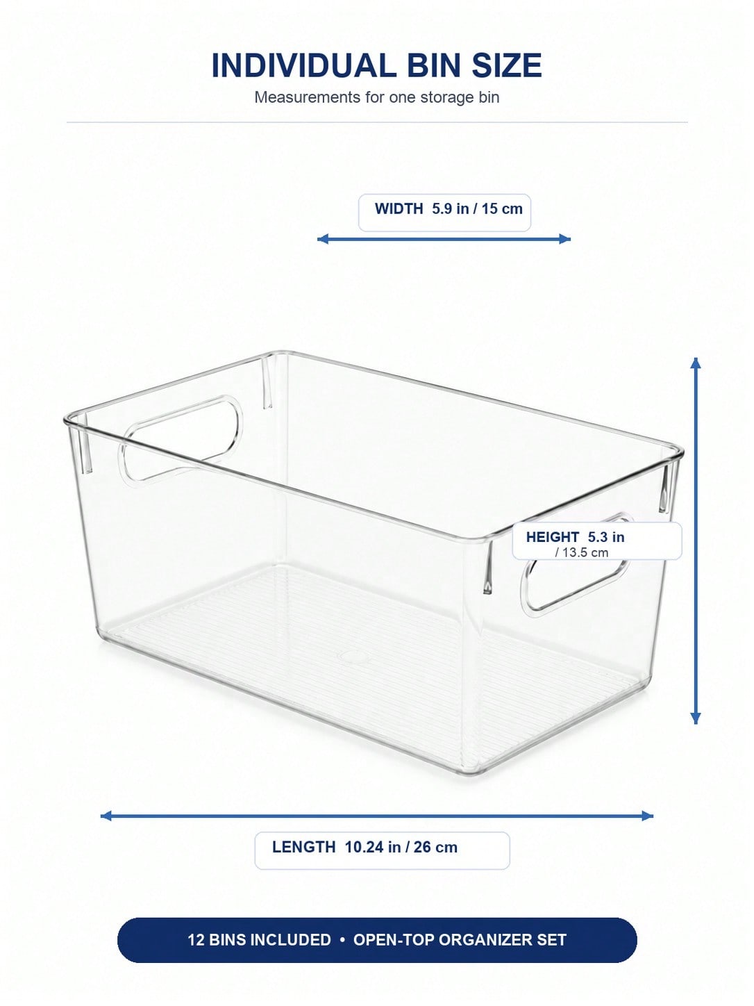 12-Pack Kotak Penyimpanan Tran - Home Office Organization ulasan dan harga
