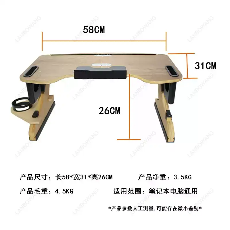 Meja Laptop Lipat dari Bahan A - Office Table Home ulasan dan harga