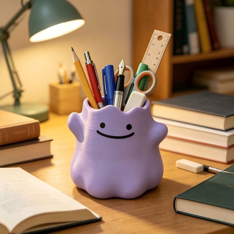 Tempat Pensil Karakter Kartun, - Pen Holder Organizer ulasan dan harga