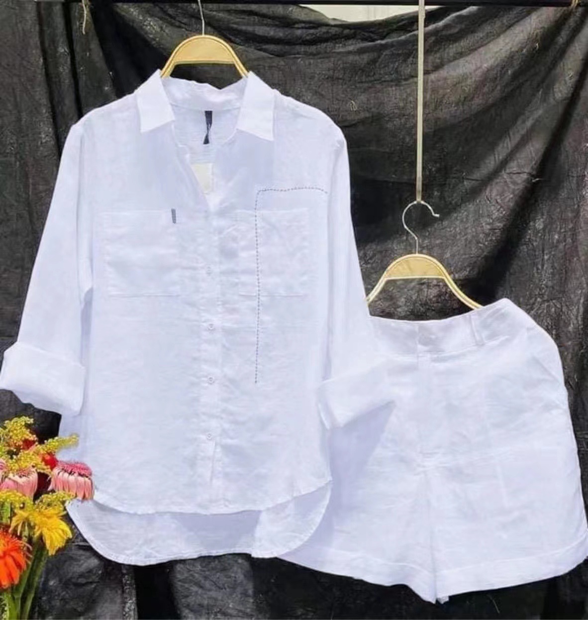 Set pakaian 2 potong untuk wan - Home Office 2024 ulasan dan harga