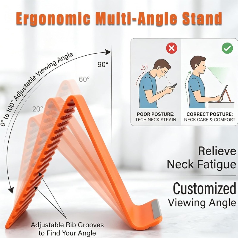 Penyangga Ponsel Silikon Lipat - Home Office Laptop ulasan dan harga