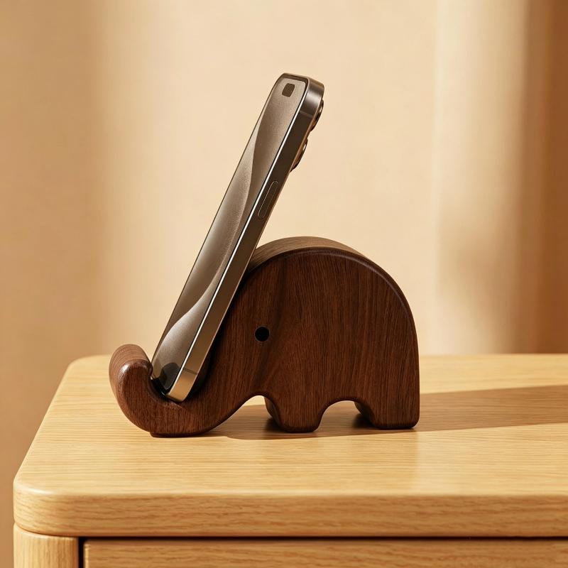 Penyangga Ponsel Kayu Solid Se - Home Office Organization ulasan dan harga