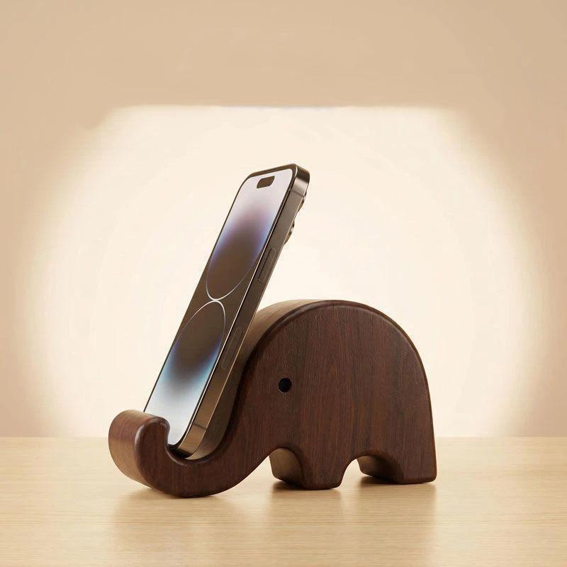 Penyangga Ponsel Kayu Solid Se - Home Office Organization ulasan dan harga