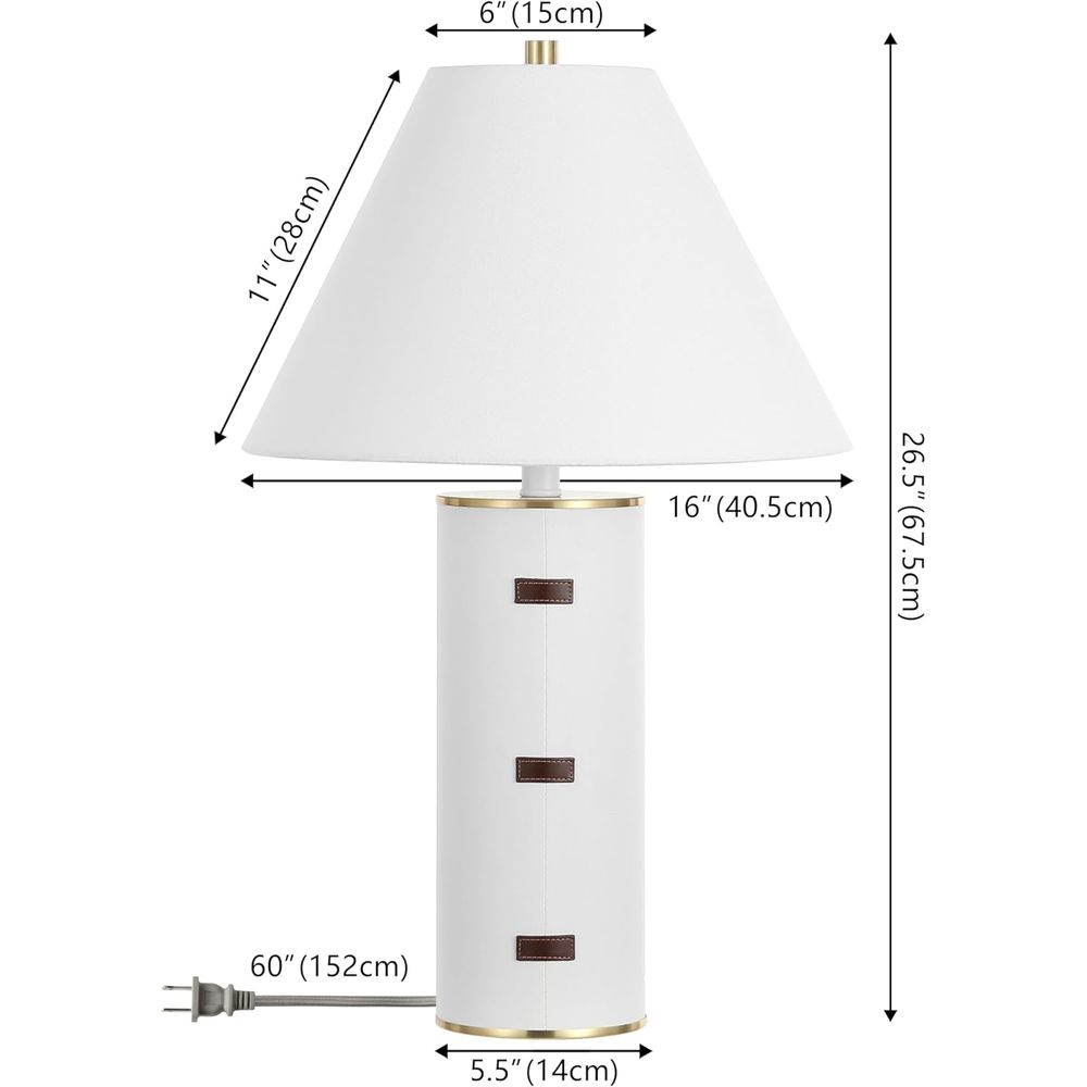 Lampu Meja LED 27 inci - Putih - Home Office Desks ulasan dan harga