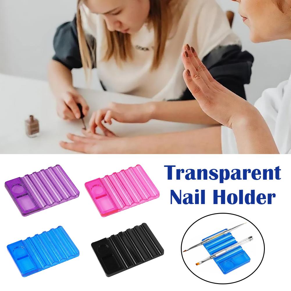 Tempat Pena Seni Kuku 5 Grid d - Pen Holder Organizer ulasan dan harga