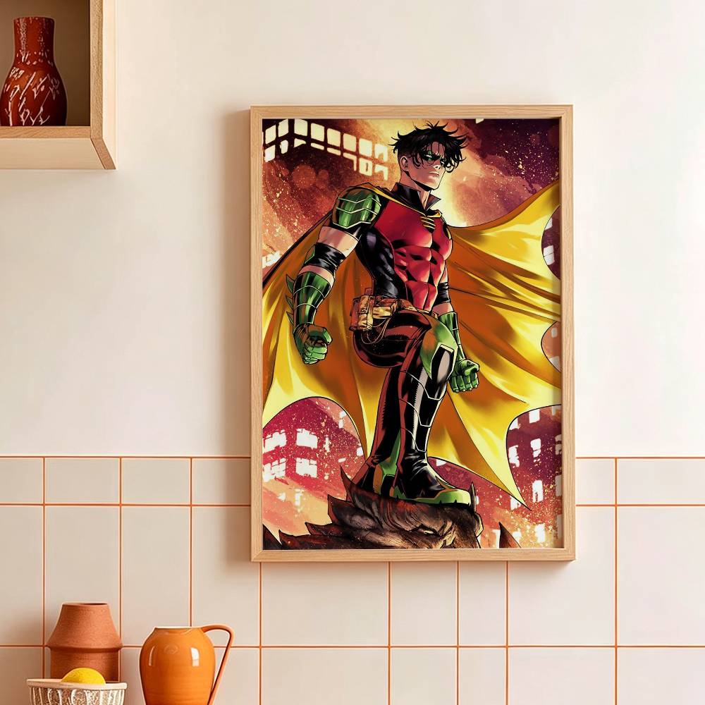 Poster R-Robin Damian Wayne Ti - Home Office Tim ulasan dan harga
