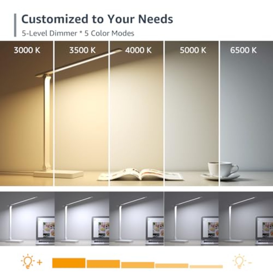 Lampu Meja LED, Lampu Meja Log - Home Office Desks ulasan dan harga