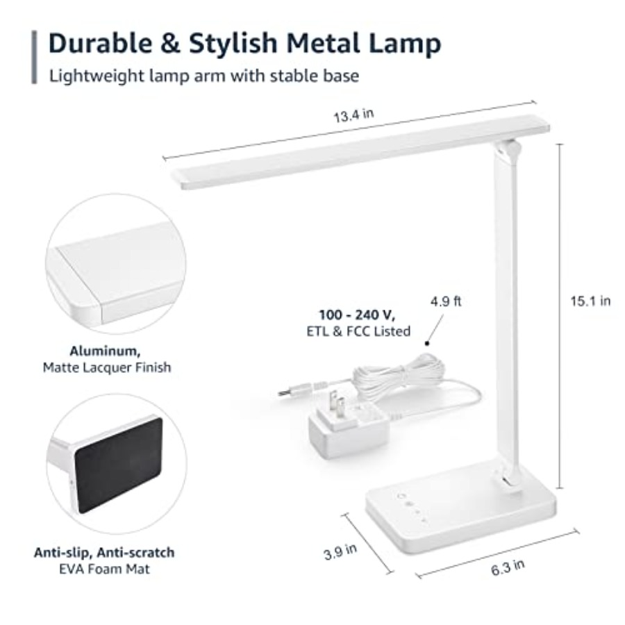 Lampu Meja LED, Lampu Meja Log - Home Office Desks ulasan dan harga