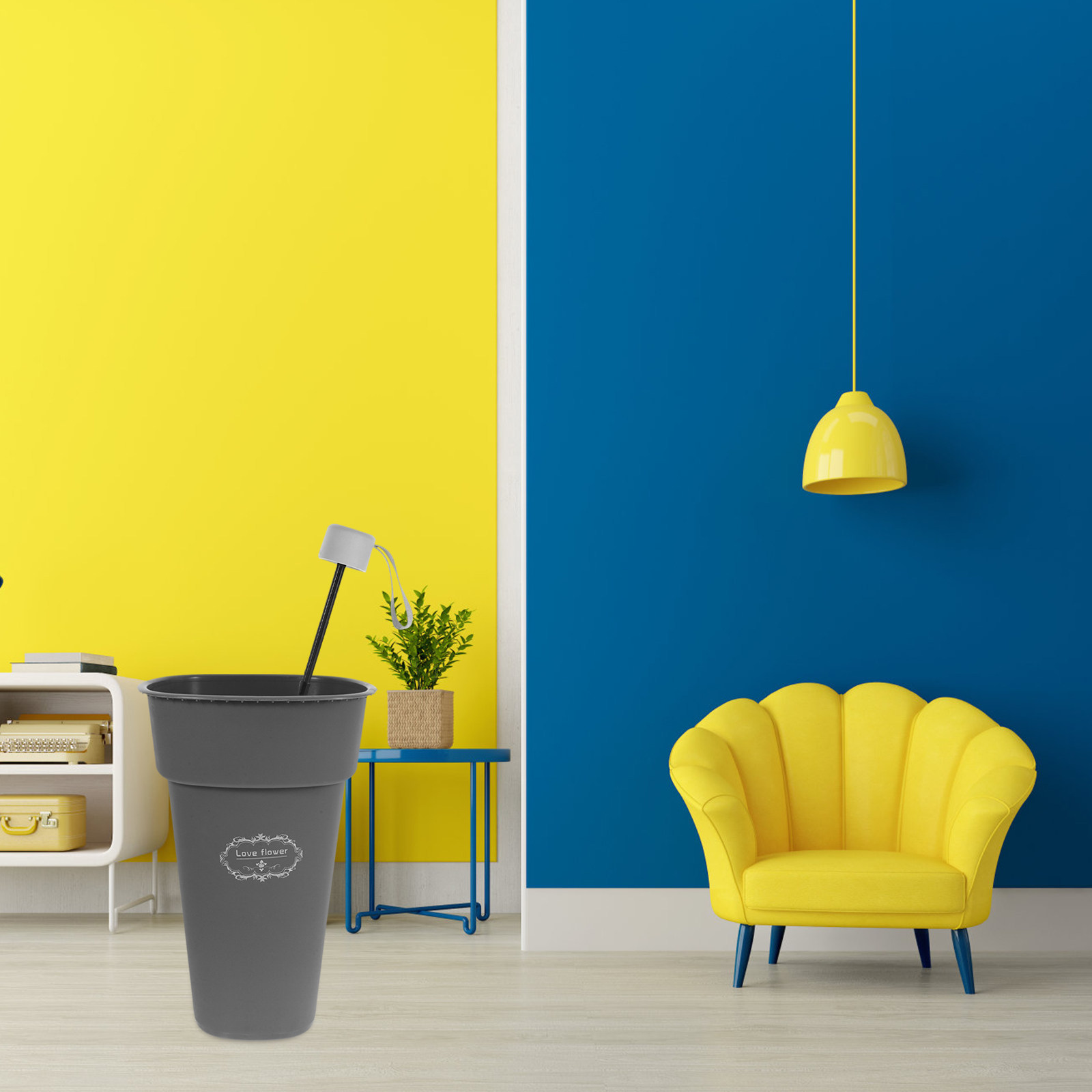 Ember Bunga Plastik untuk Deko - Office Table Home ulasan dan harga