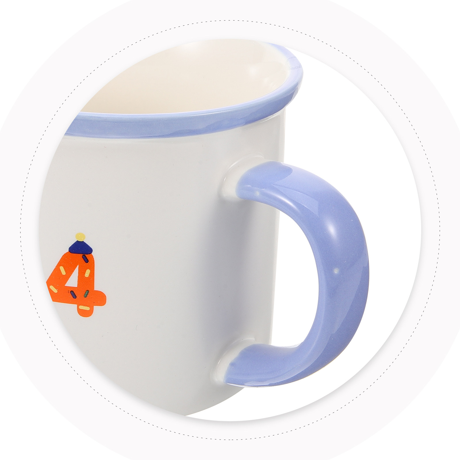 2024 Mug Kopi Keramik Bertema  - Home Office 2024 ulasan dan harga