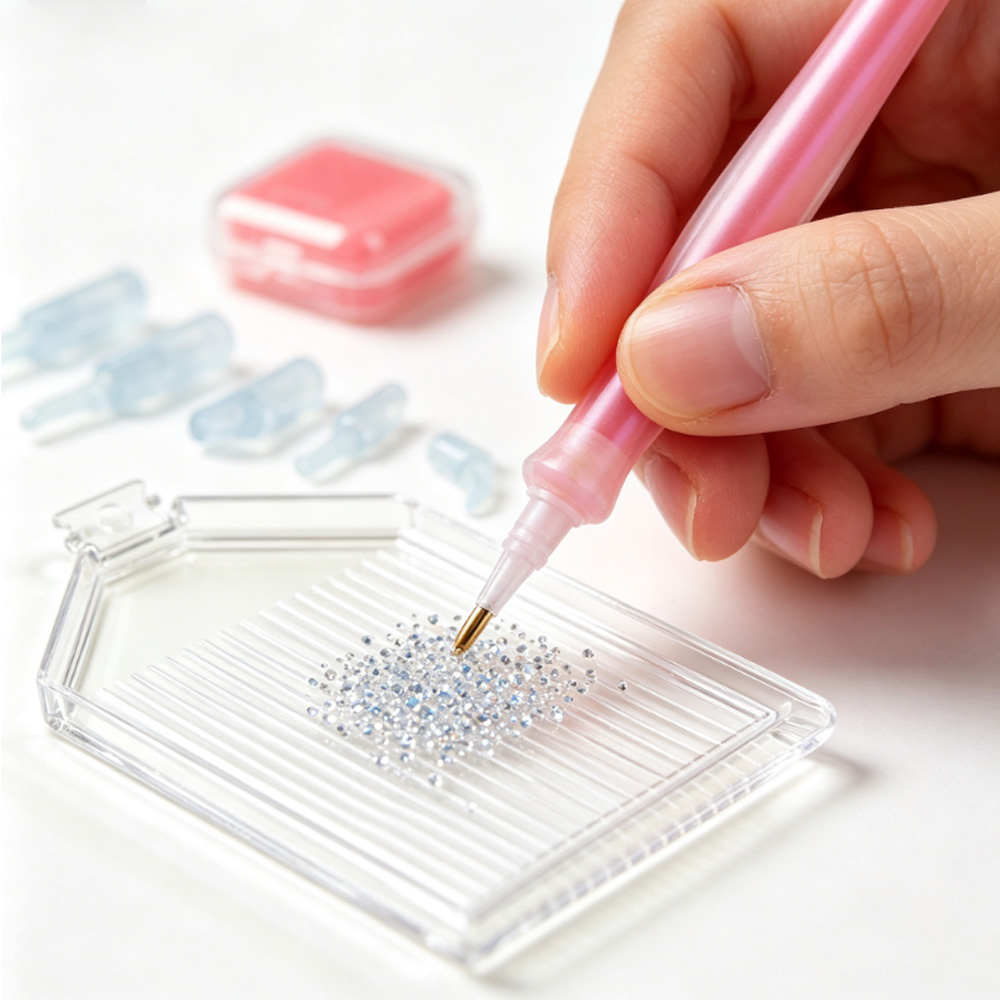 Set Peralatan Lukis Berlian, T - Pen Holder Organizer ulasan dan harga