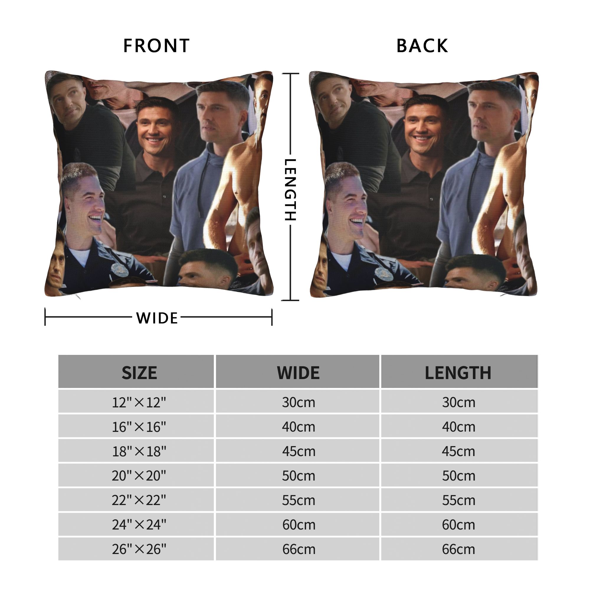 Sarung Bantal Kolase Tim Bradf - Home Office Tim ulasan dan harga