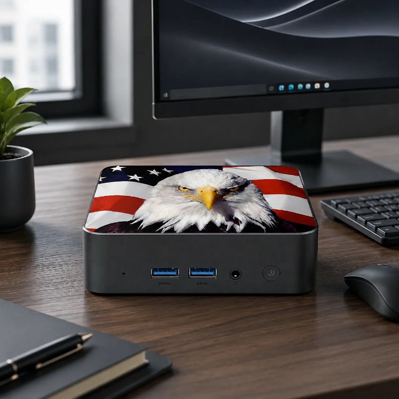 Mini PC Baru 2026 Bendera USA  - Home Office Laptop ulasan dan harga