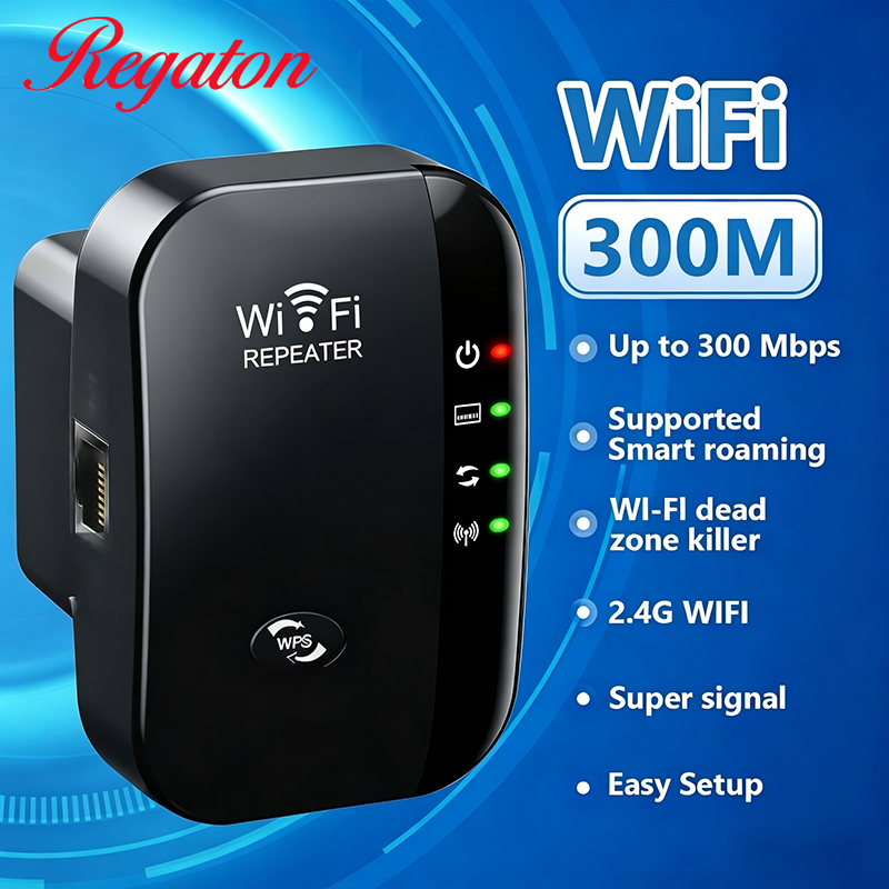Penguat Sinyal WiFi Nirkabel 3 - Home Office Setup ulasan dan harga