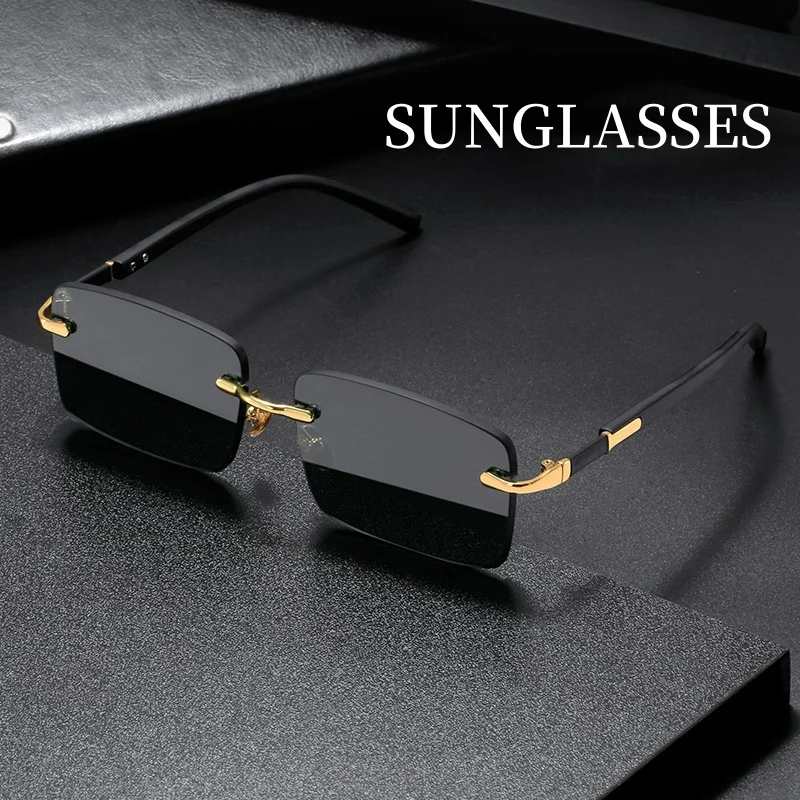 Kacamata Hitam Persegi Panjang - Blue Light Glasses ulasan dan harga
