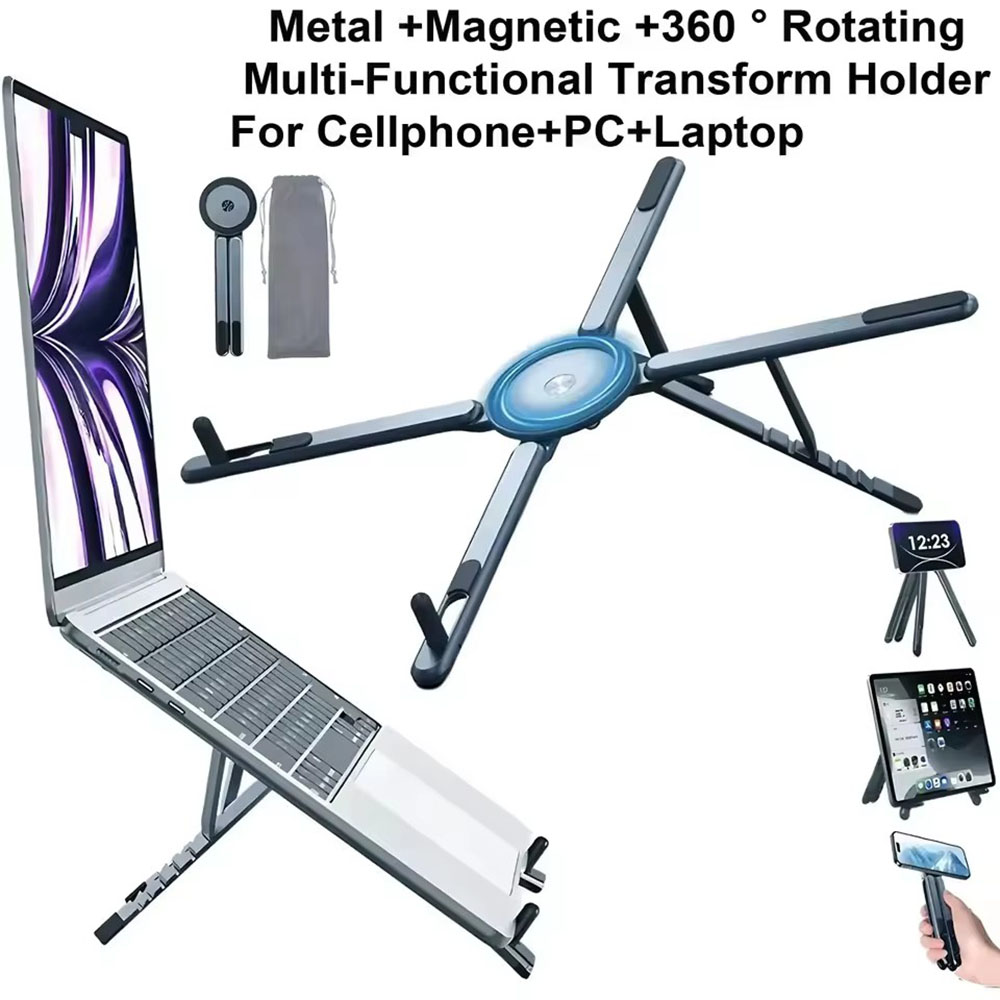 Penyangga Ponsel Magnetik Port - Home Office Laptop ulasan dan harga