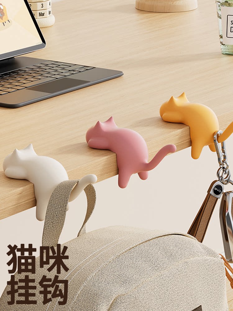 Gantungan Tas Kucing Lucu Port - Office Table Home ulasan dan harga
