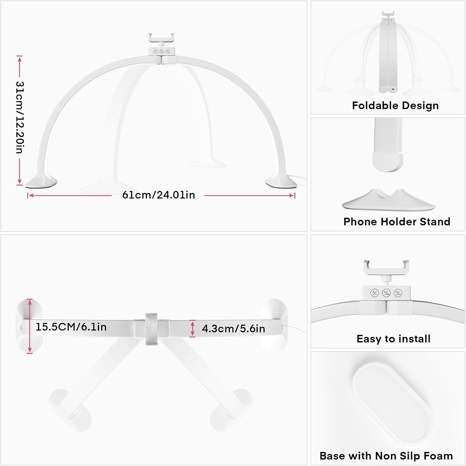 Lampu Meja Kerja LED Sederhana - Home Office Setup ulasan dan harga
